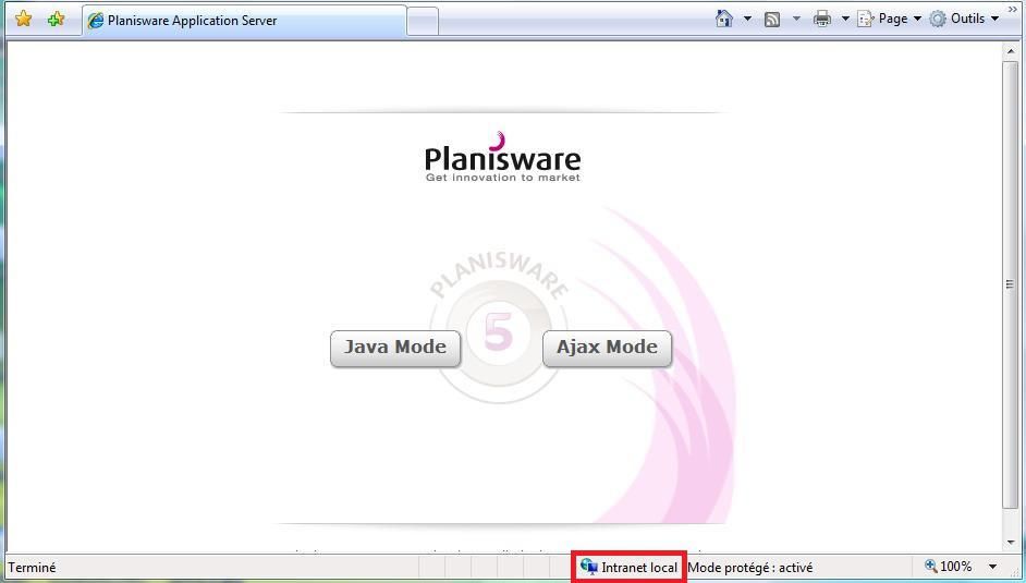 page planisware