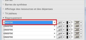 Supprimer regroupement